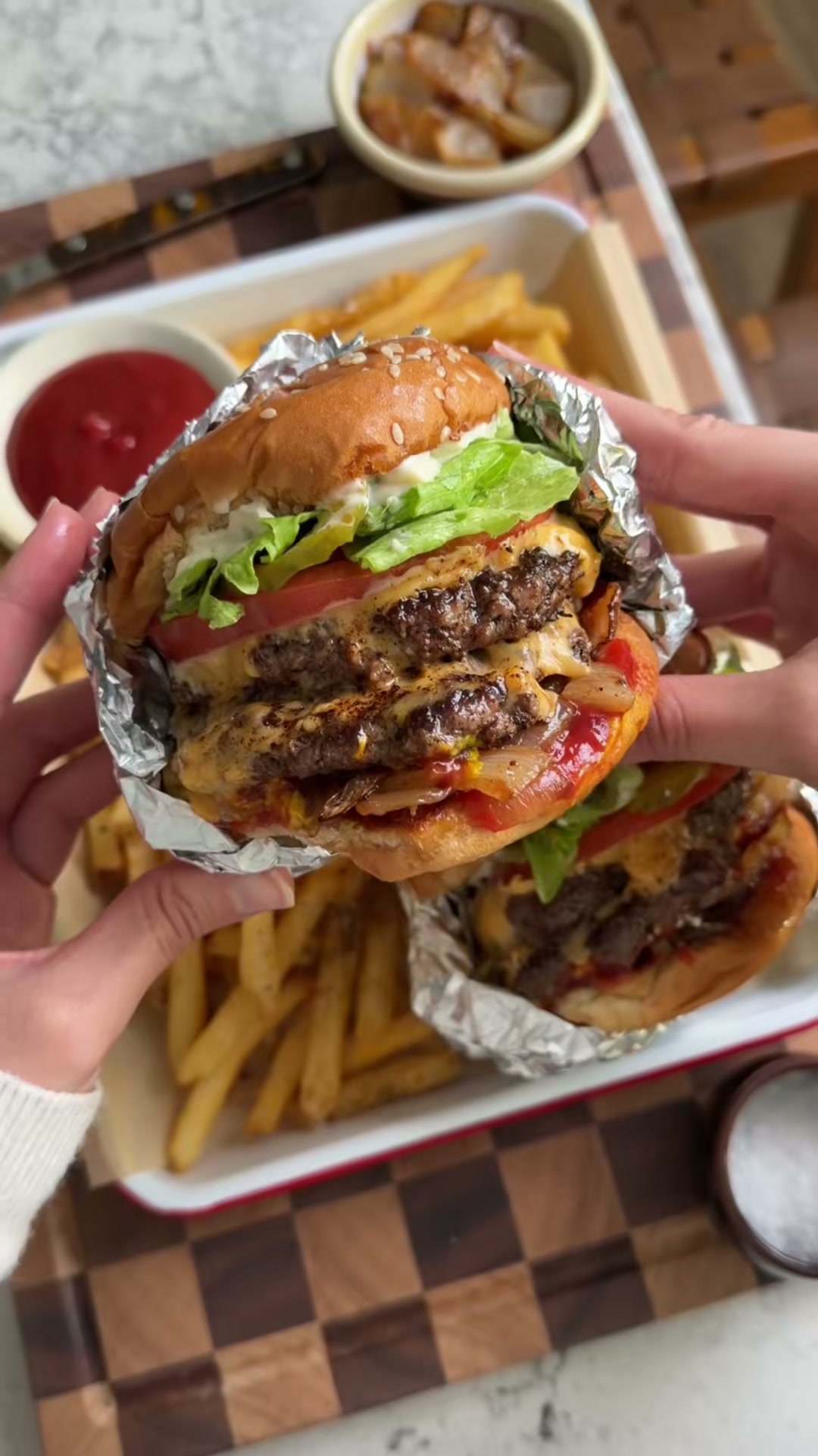 Classic Double Cheeseburger