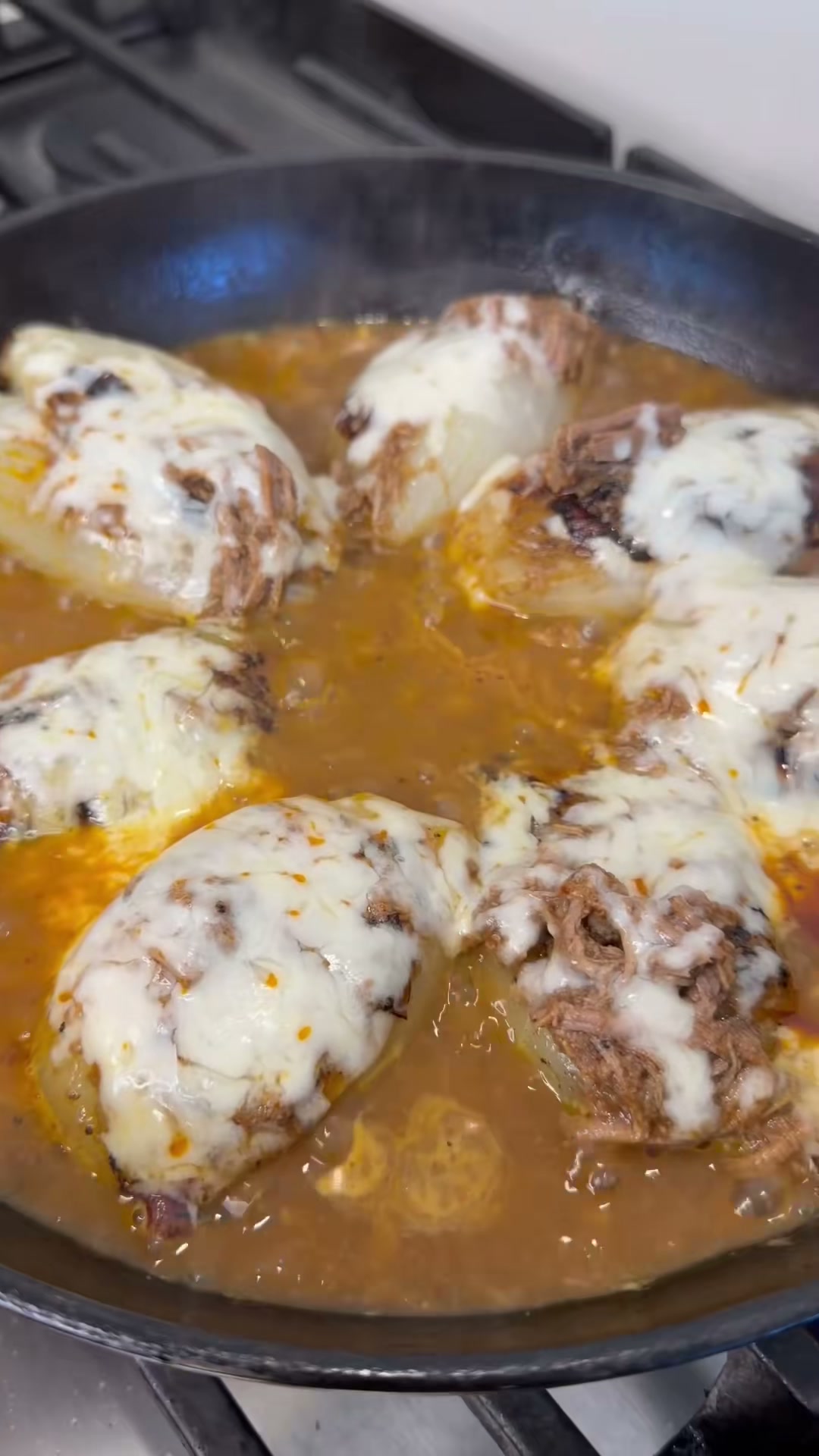 Birria Onion Dumplings