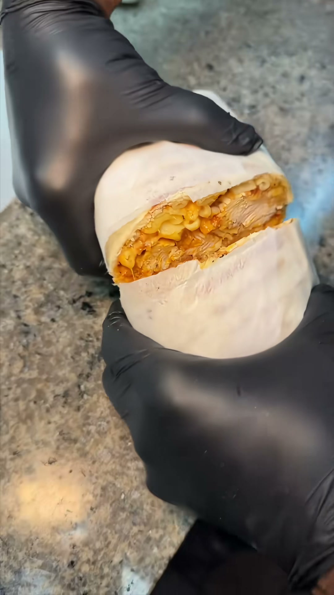 Nashville Hot Chicken Mac and Cheese Wrap