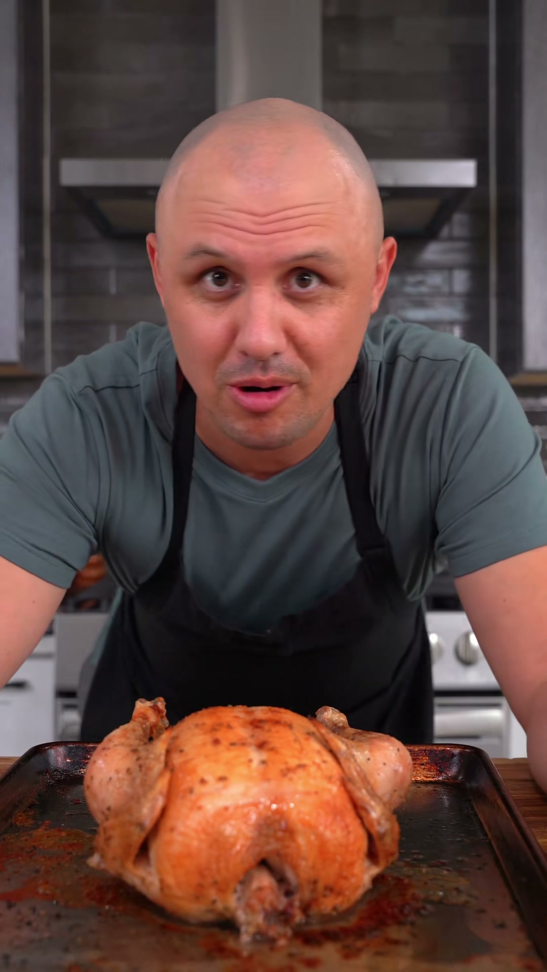 Simple Roast Chicken with Pan Sauce and Stock
