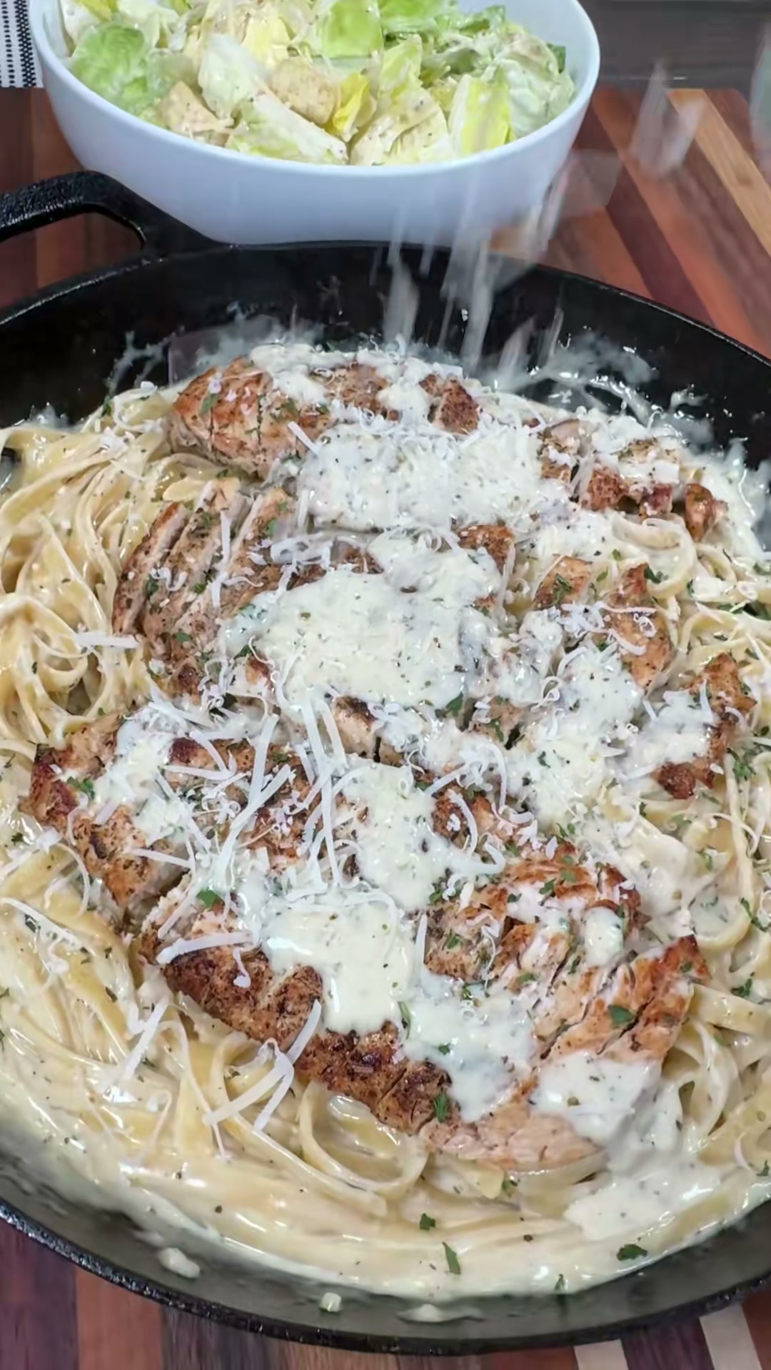 Homemade Chicken Alfredo