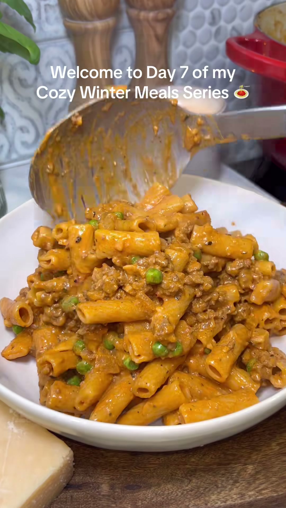 High Protein Creamy Rigatoni