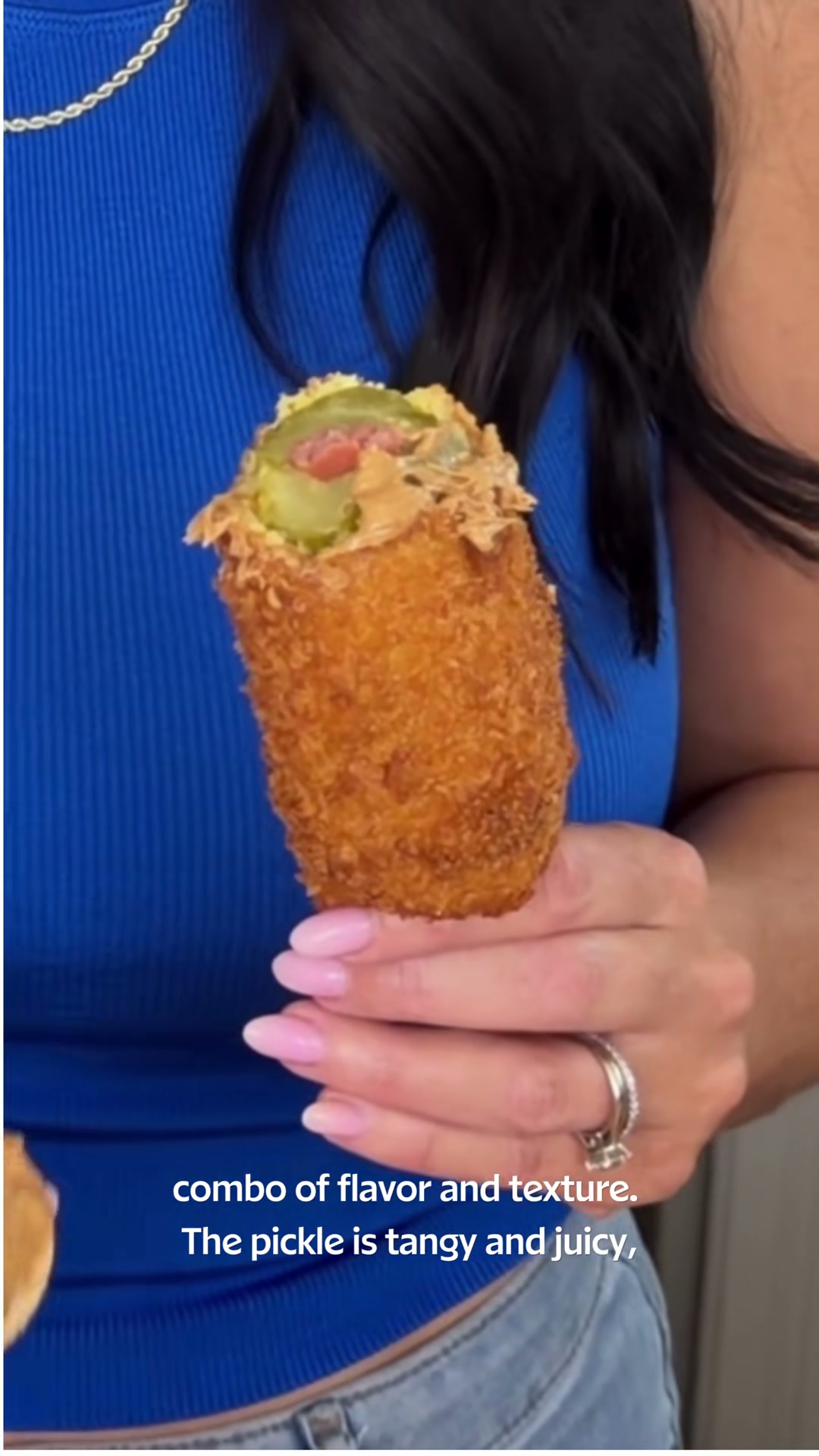Pickle Corn Dog