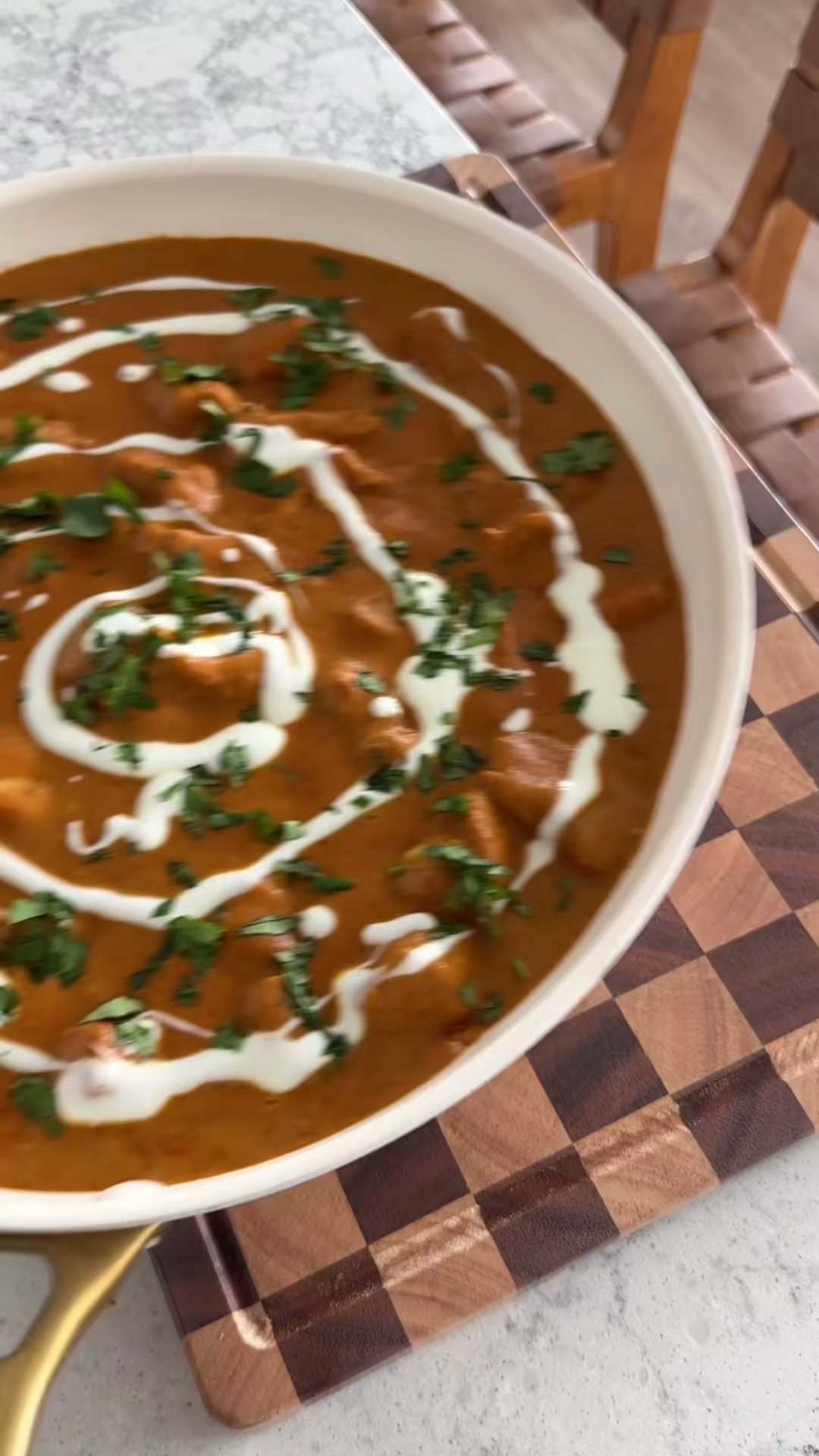 Creamy Butter Chicken with White Beans