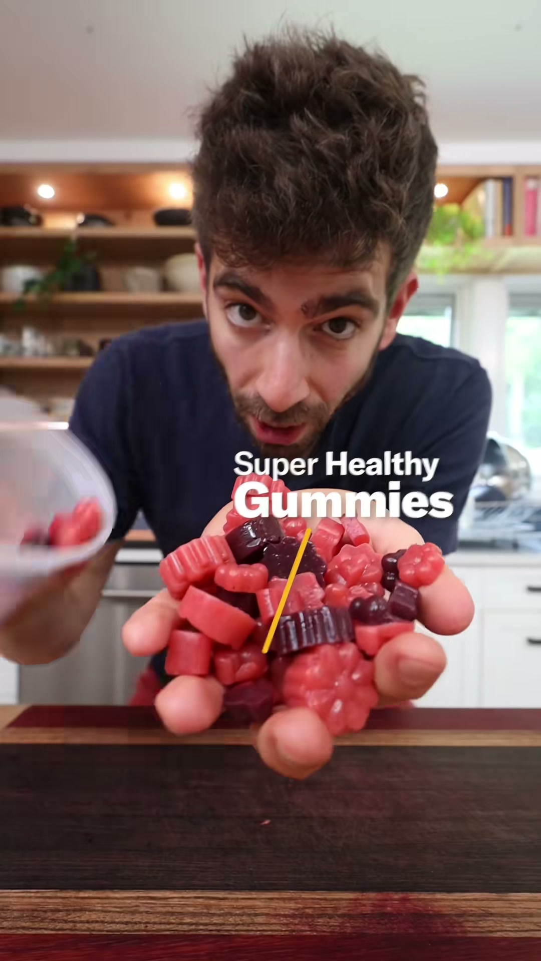 Homemade Strawberry Gummies