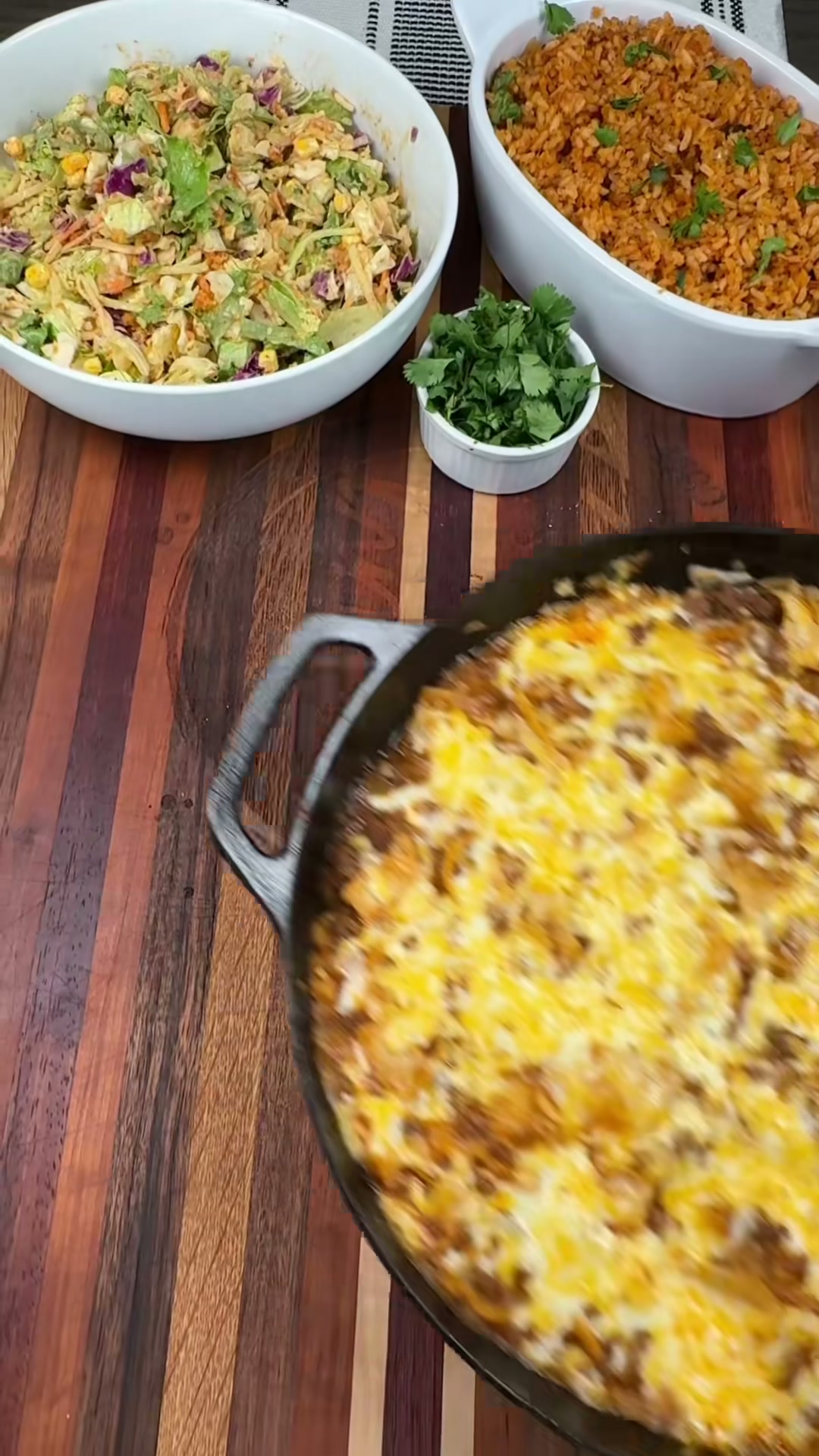 Beef Enchilada Skillet