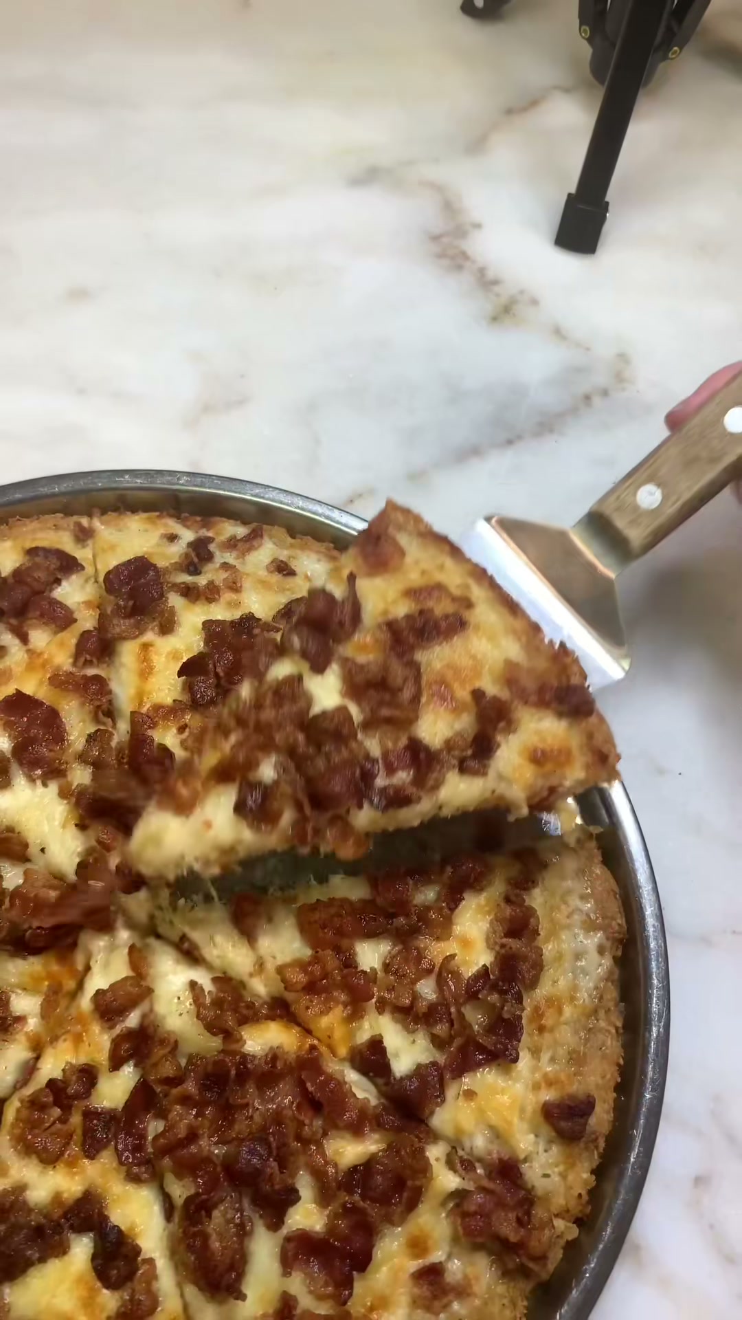 Chicken Crust Bacon Ranch Pizza
