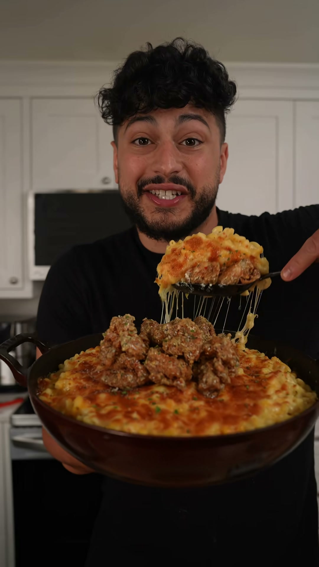 Parmesan Garlic Chicken Mac and Cheese