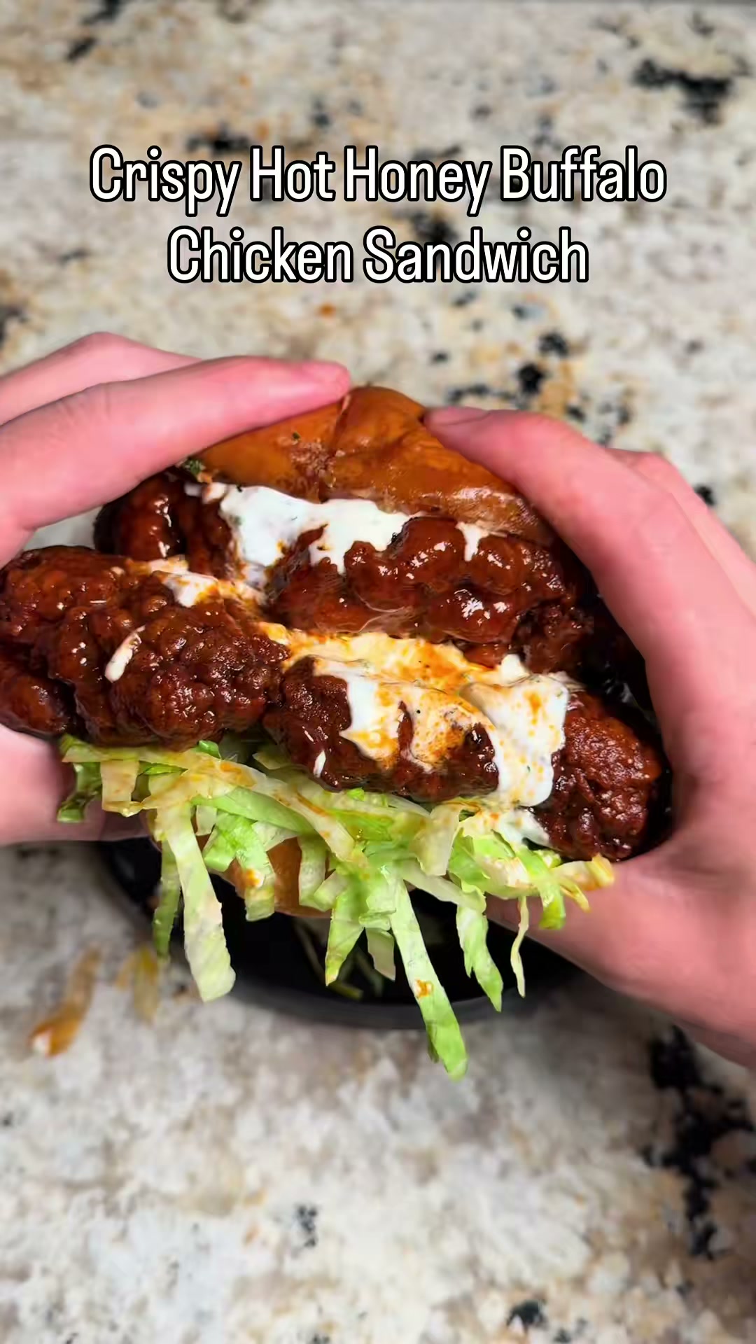 Crispy Hot Honey Buffalo Chicken Sandwich