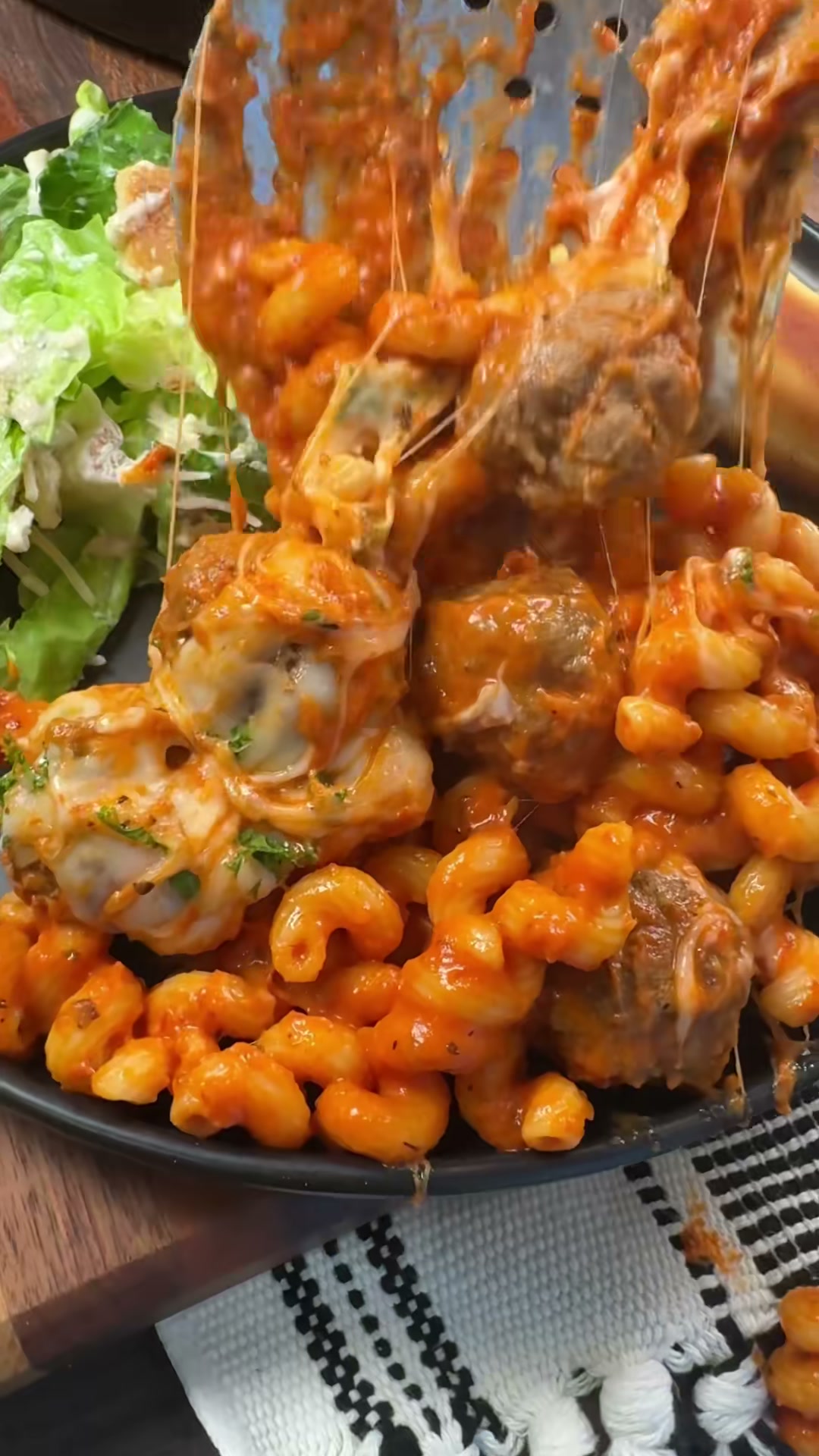 Creamy Meatball Pasta