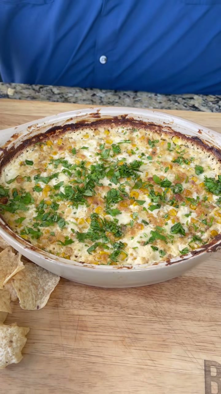 Hot and Cheesy Corn Dip