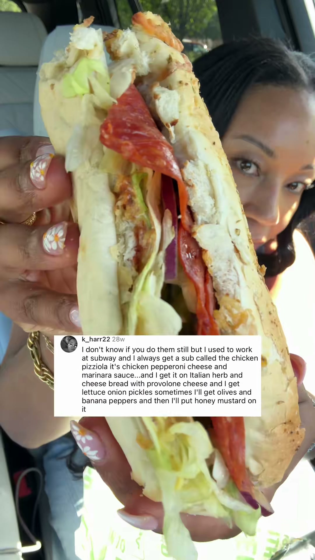 Employee's Chicken Pizziola Sandwich