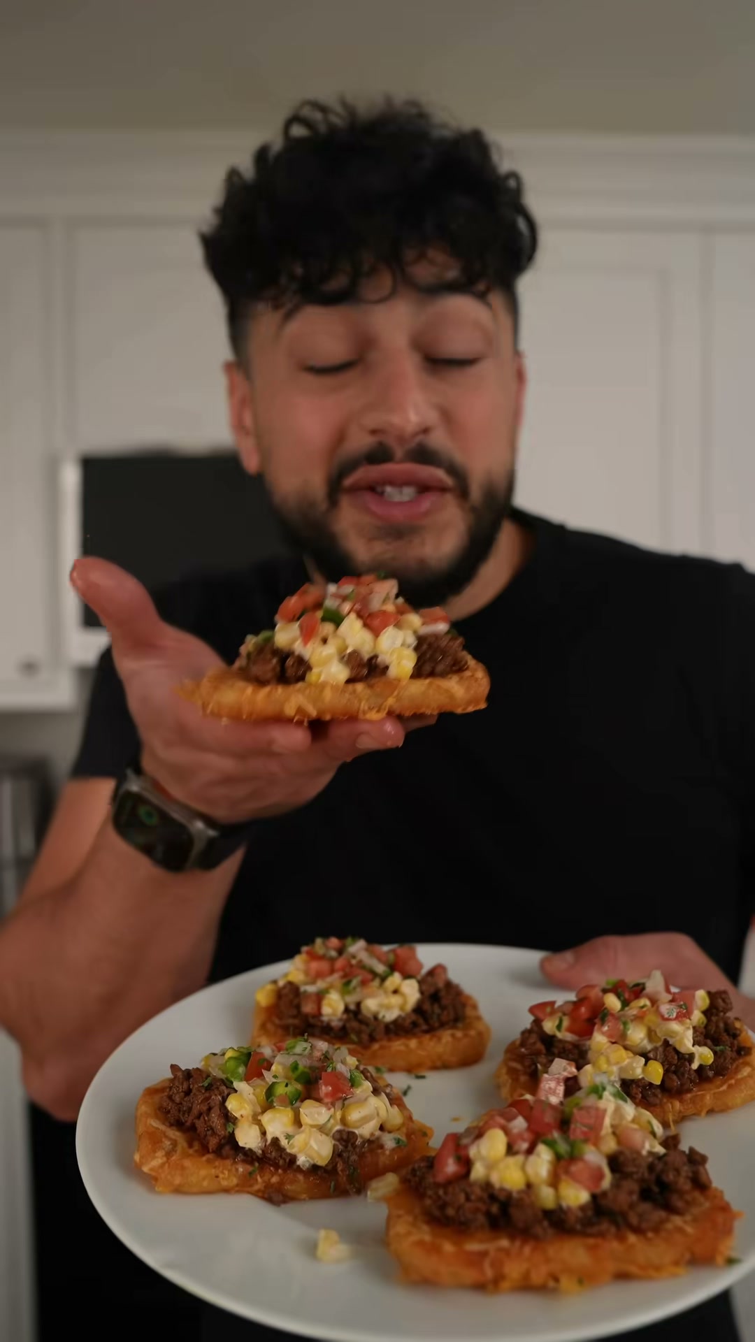 Loaded Taco Hash Browns