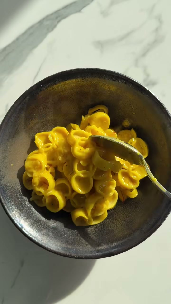 Creamy Saffron Pasta