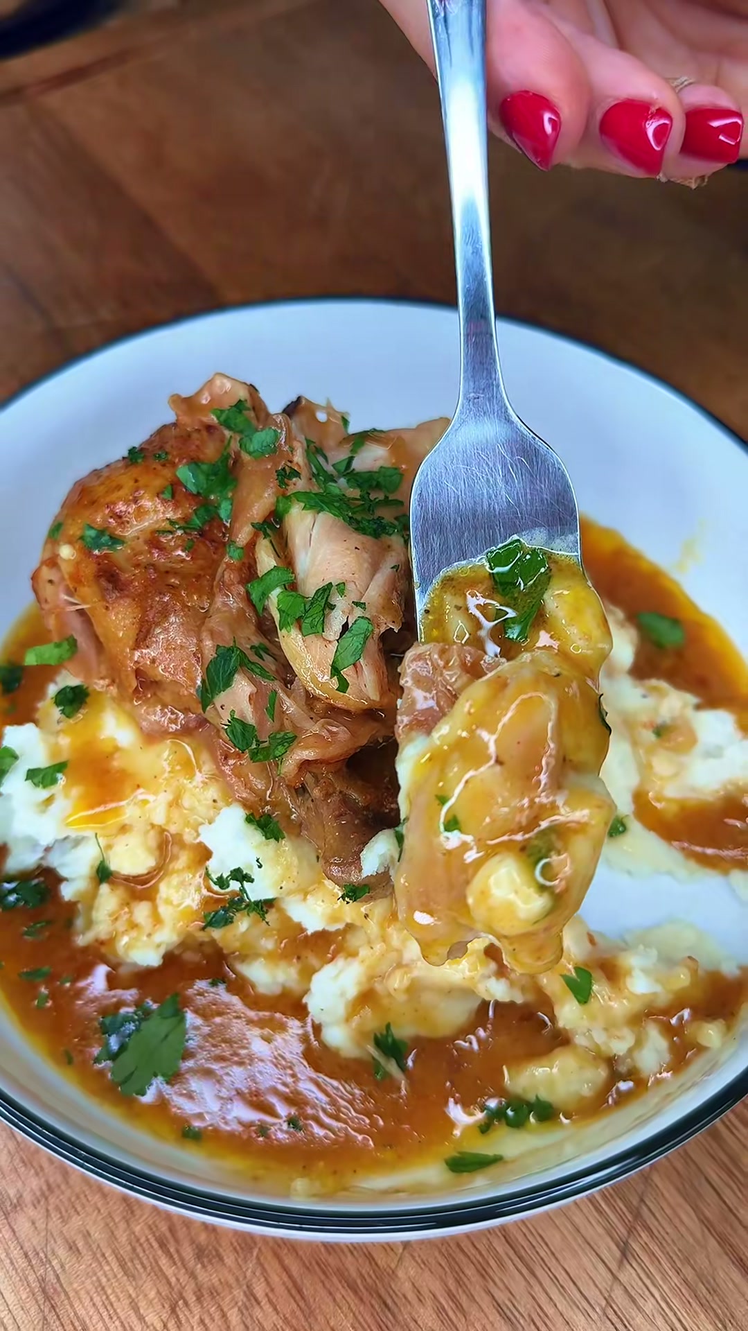 Smothered Chicken Drumsticks