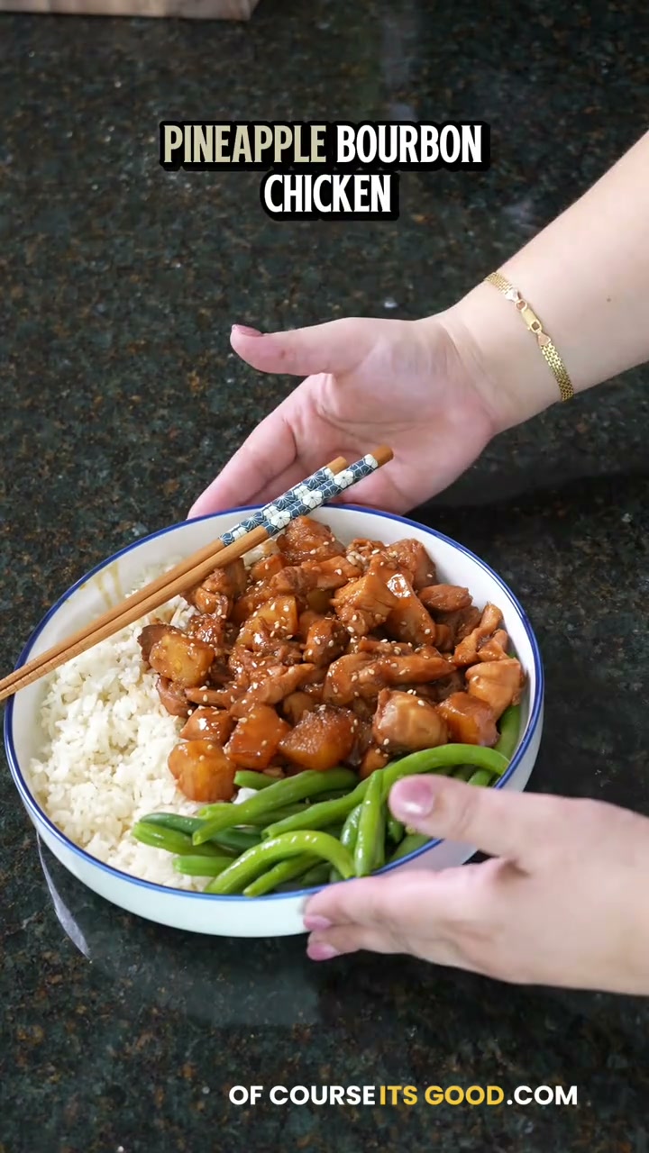 Pineapple Bourbon Chicken