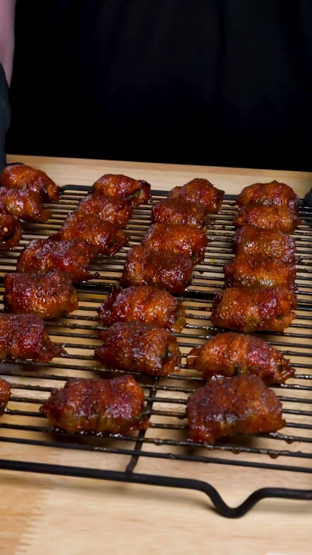 Barbecue Chicken Bacon Pickle Bites