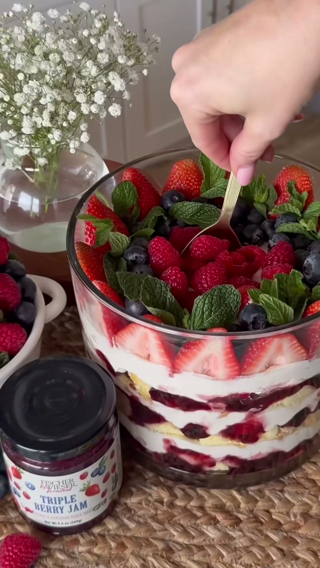 Berry Trifle