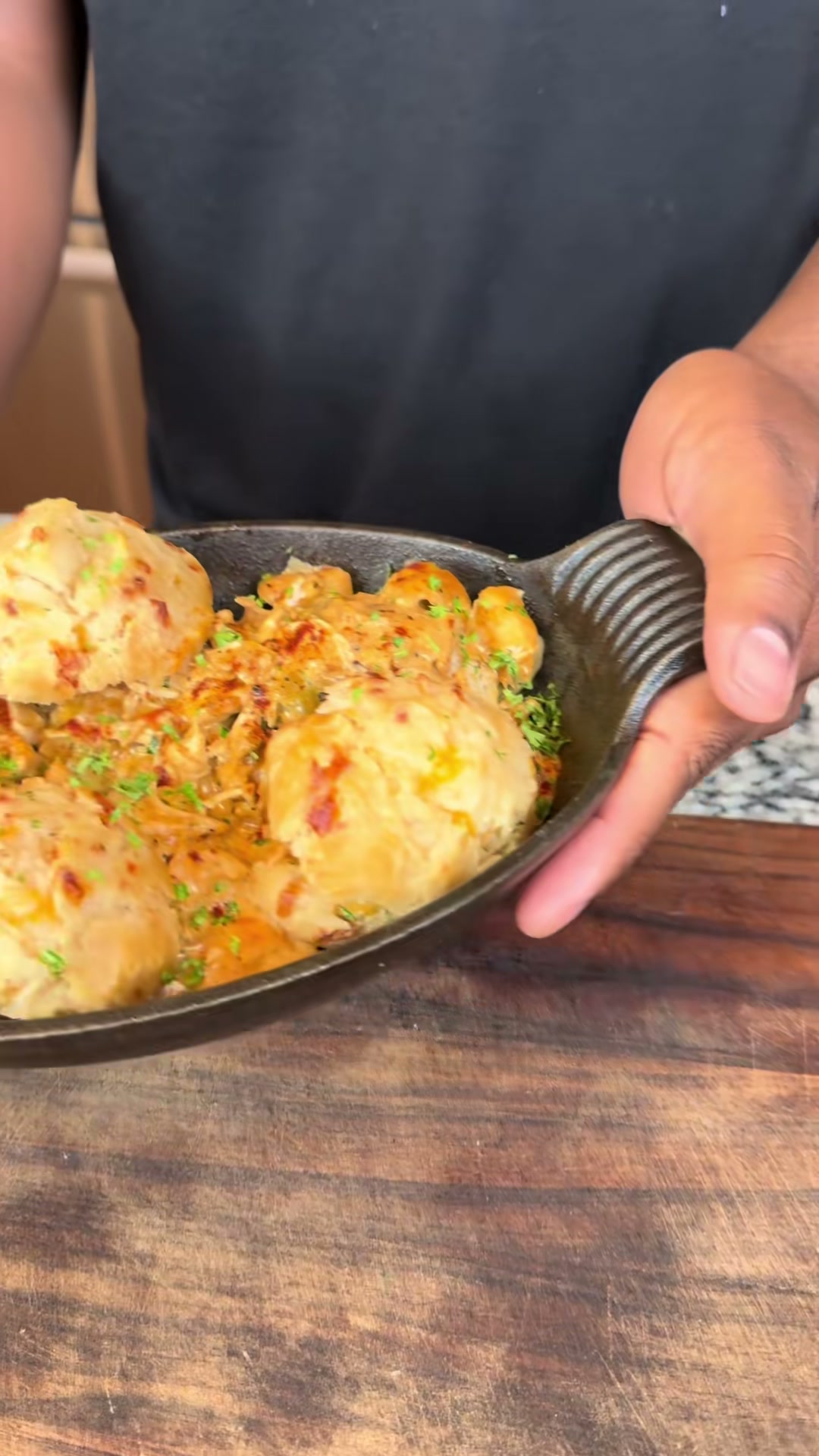 Cajun Chicken Gravy with Biscuits