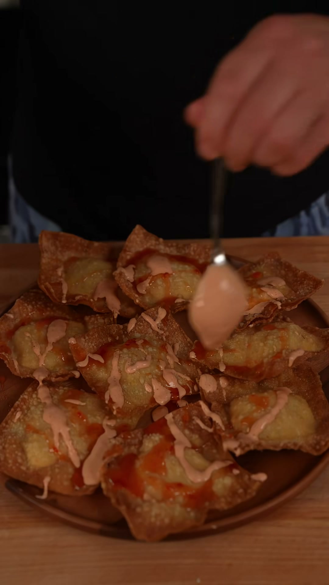 Crab Rangoon Nachos