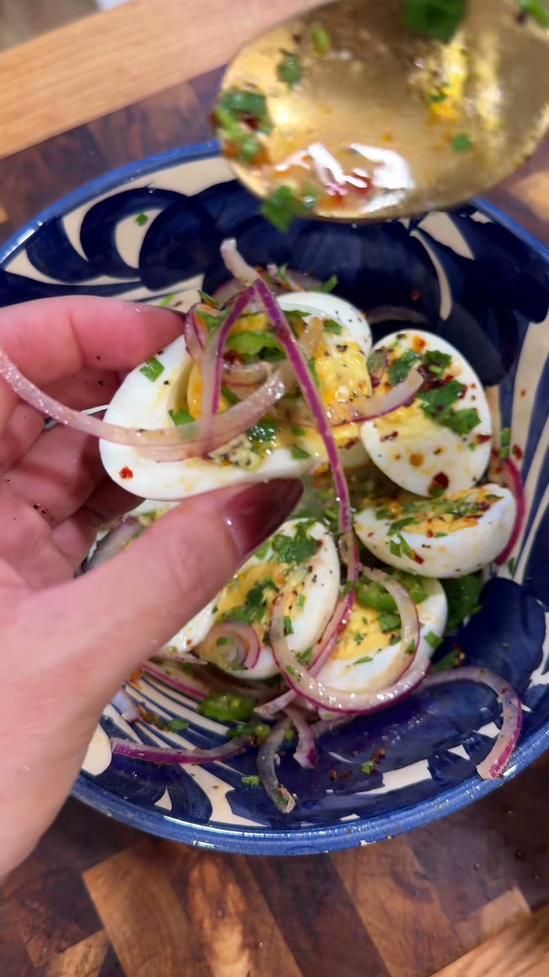 Aguachile Eggs