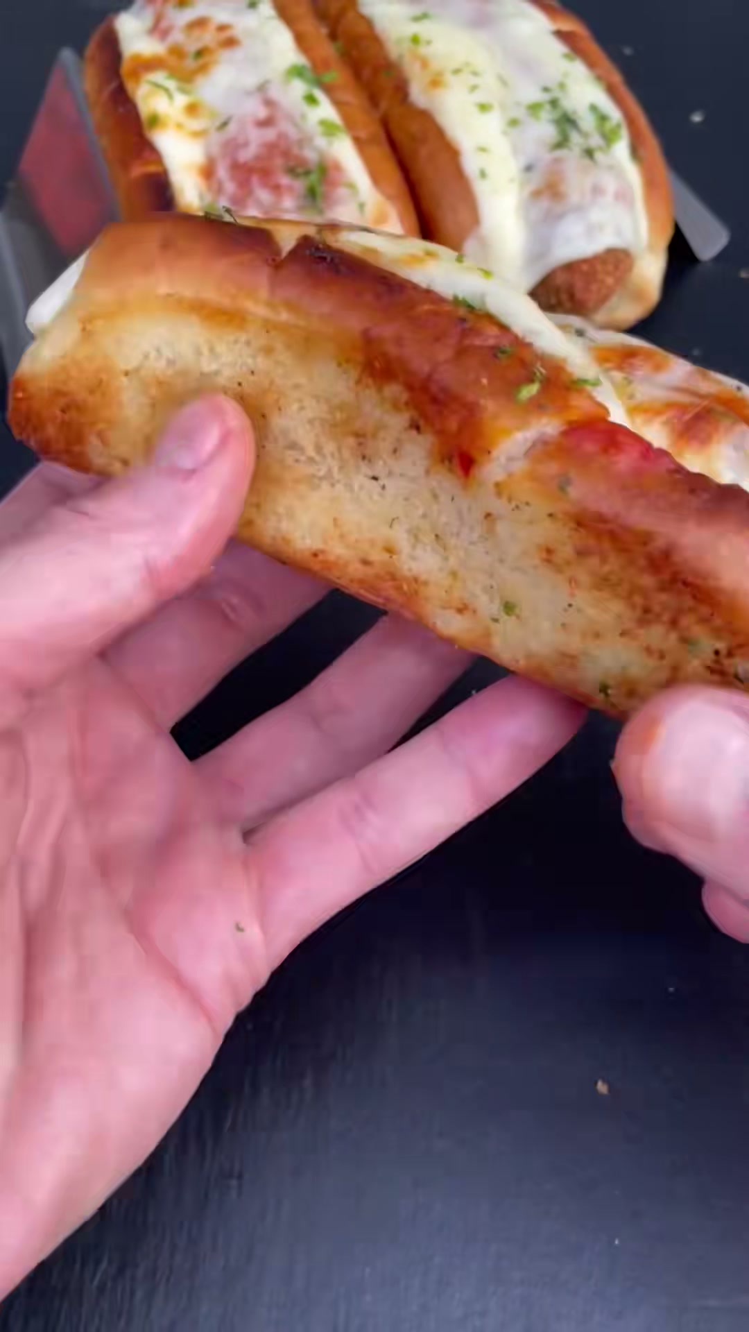 Chicken Parmesan Hot Dogs
