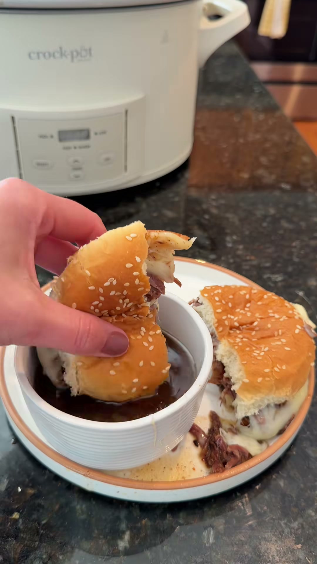 French Onion Dip Sandwiches