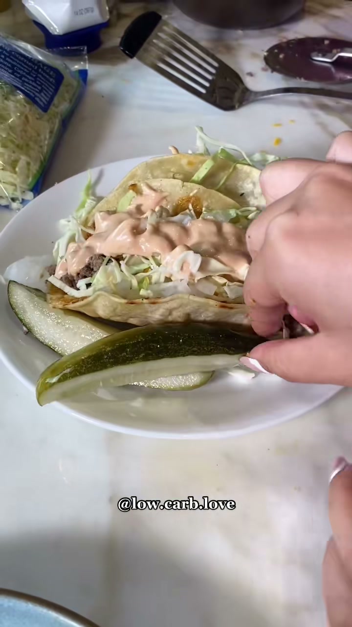 Cheeseburger Tacos