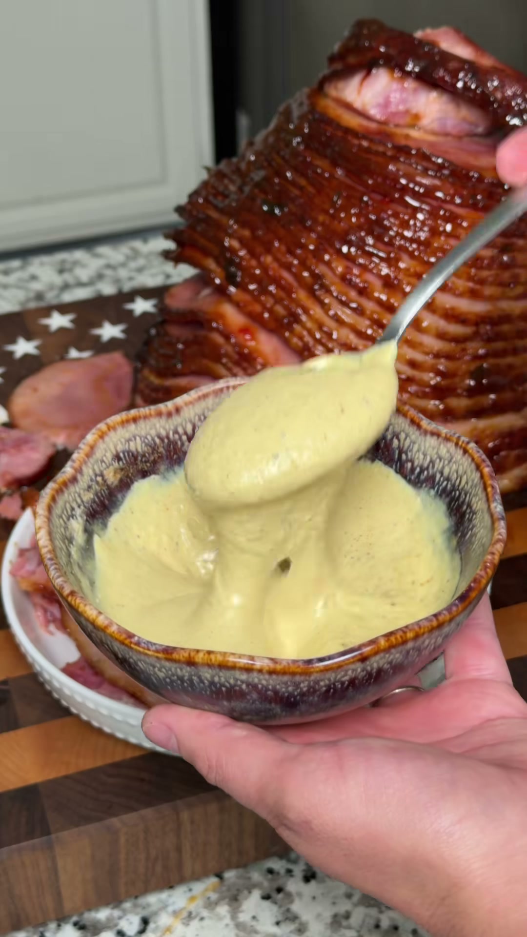 Creamy Mustard Ham Sauce