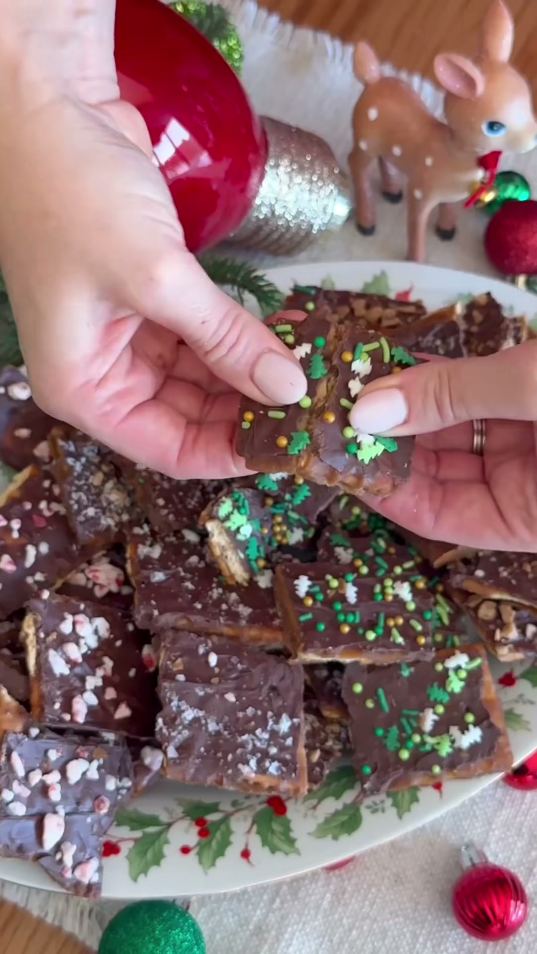 Salted Cracker Toffee