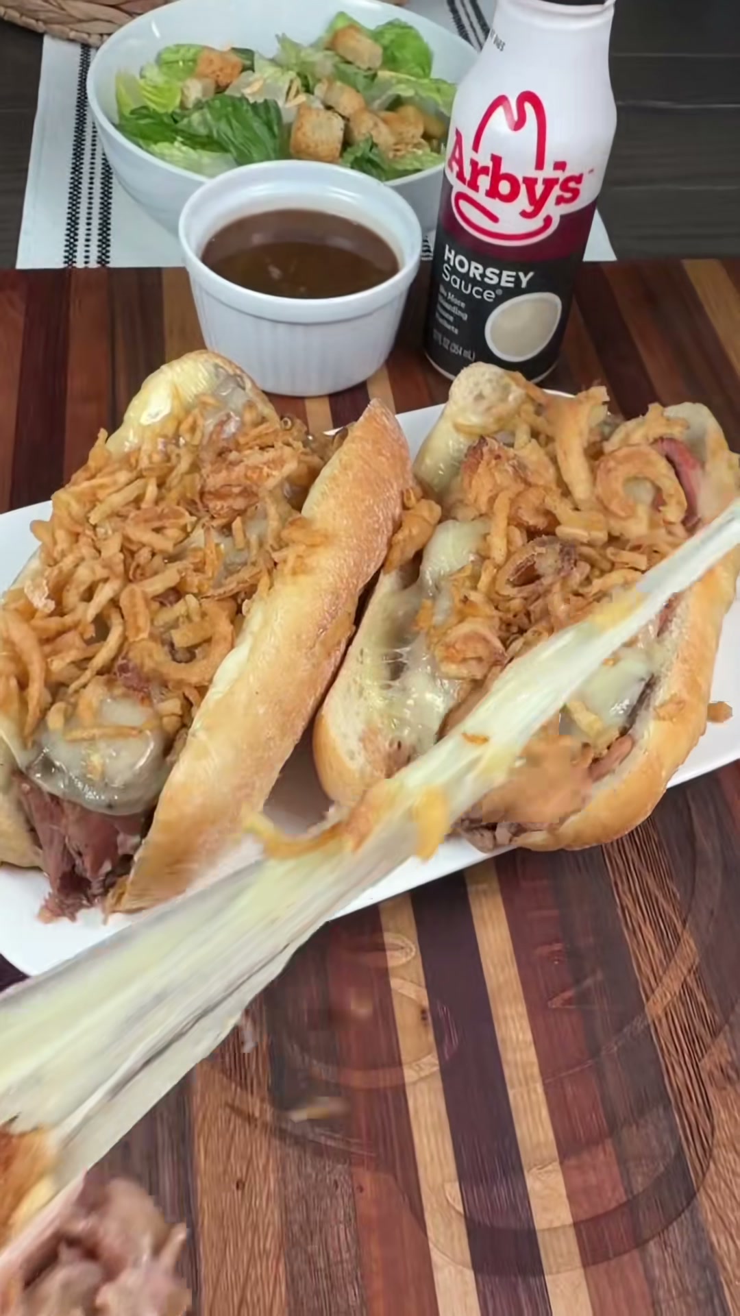 Prime Rib French Dip Sandwiches