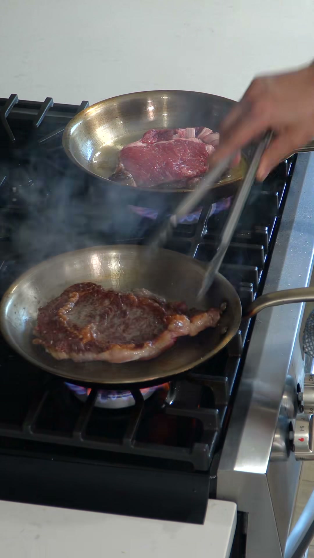Pan-Seared Ribeye Steaks