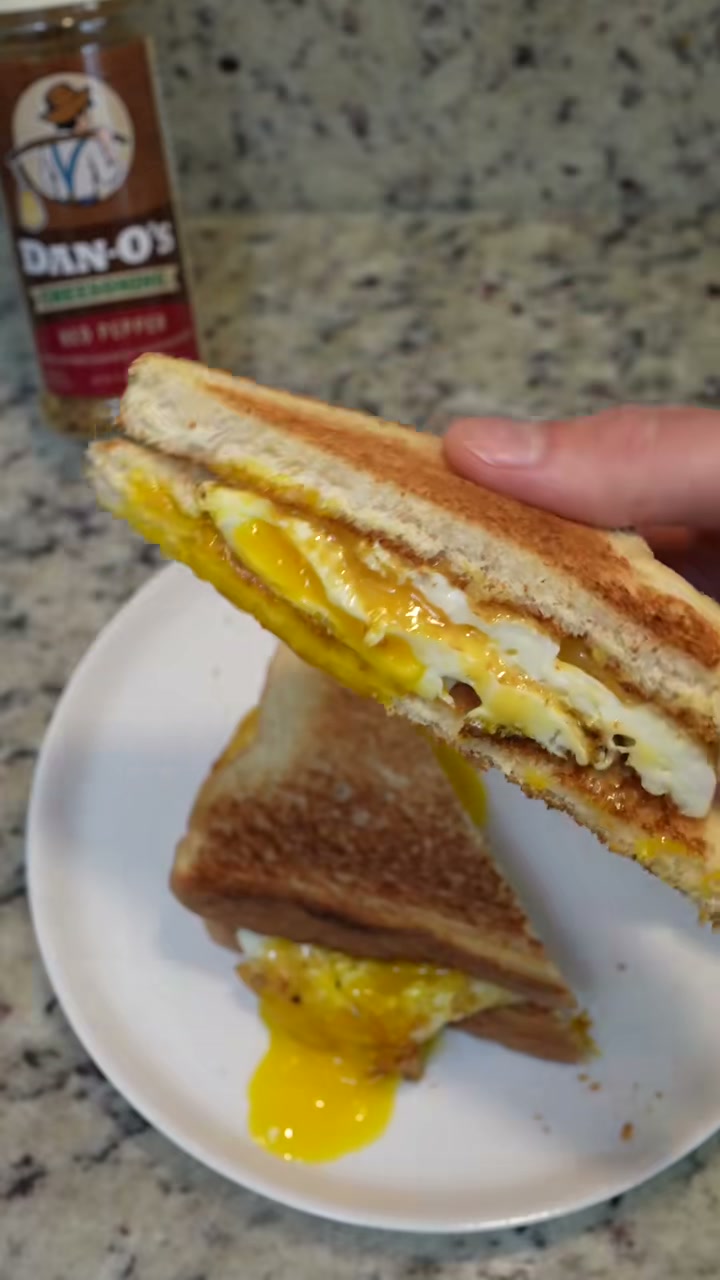 Fried Egg and Cheese Sandwich