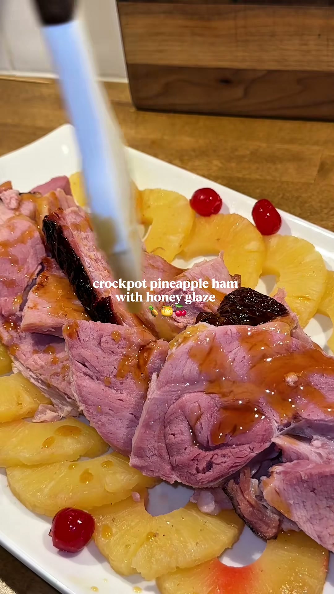 Pineapple Ham with Honey Glaze
