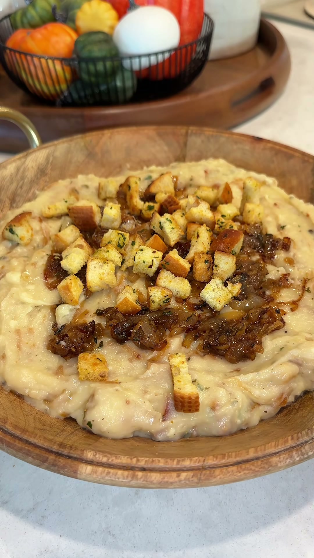 French Onion Mashed Potatoes