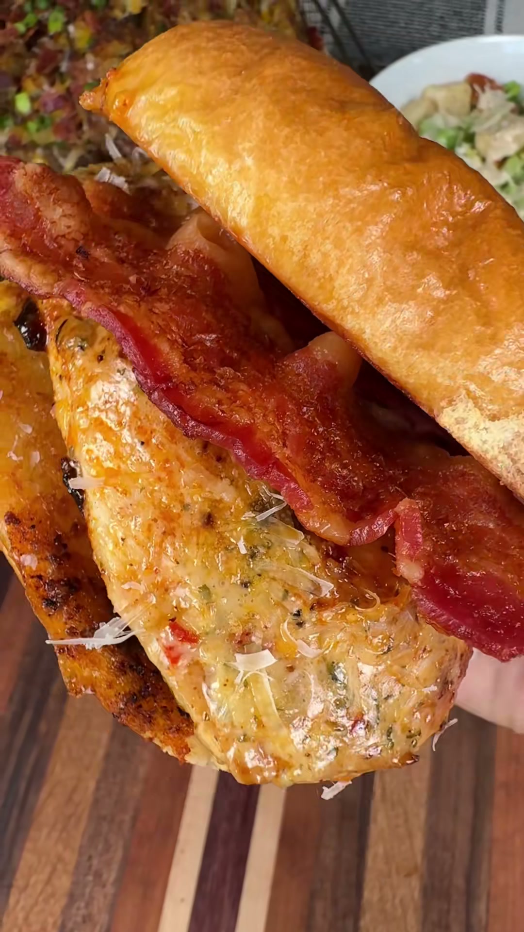 Garlic Parmesan Chicken Sandwiches