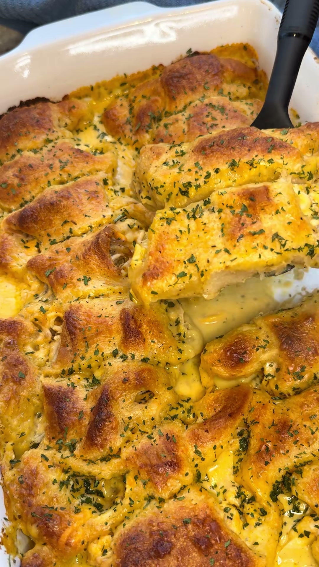 Chicken Crescent Roll Casserole