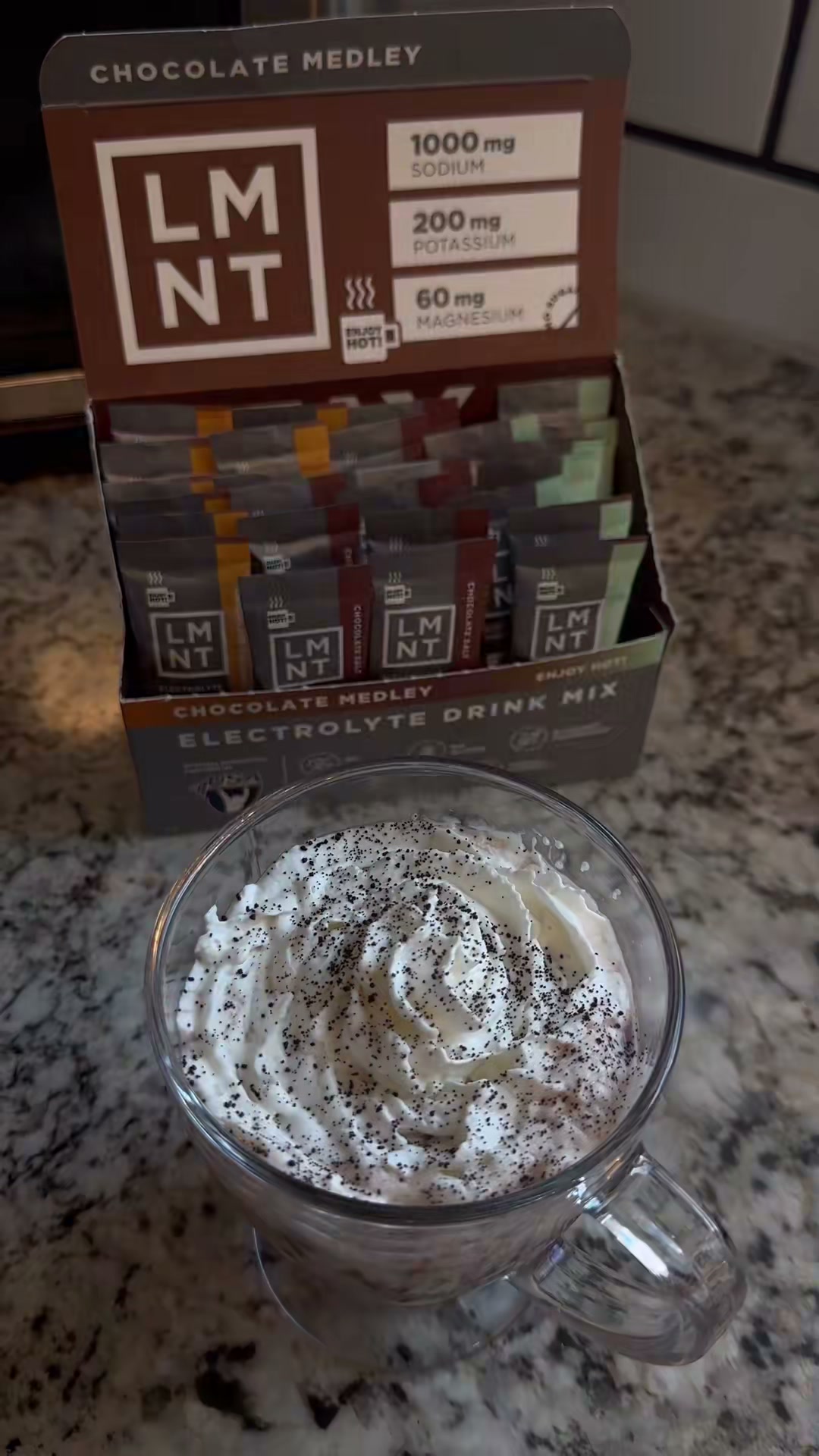 Electrolyte Hot Chocolate