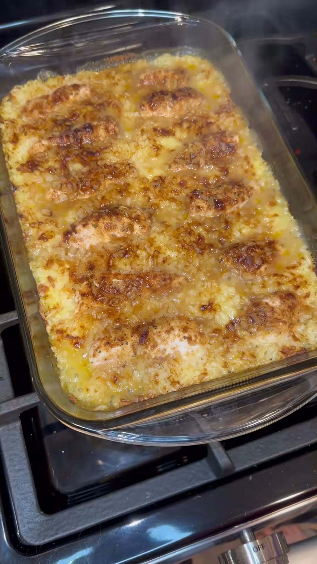 No Peek Chicken and Rice Casserole