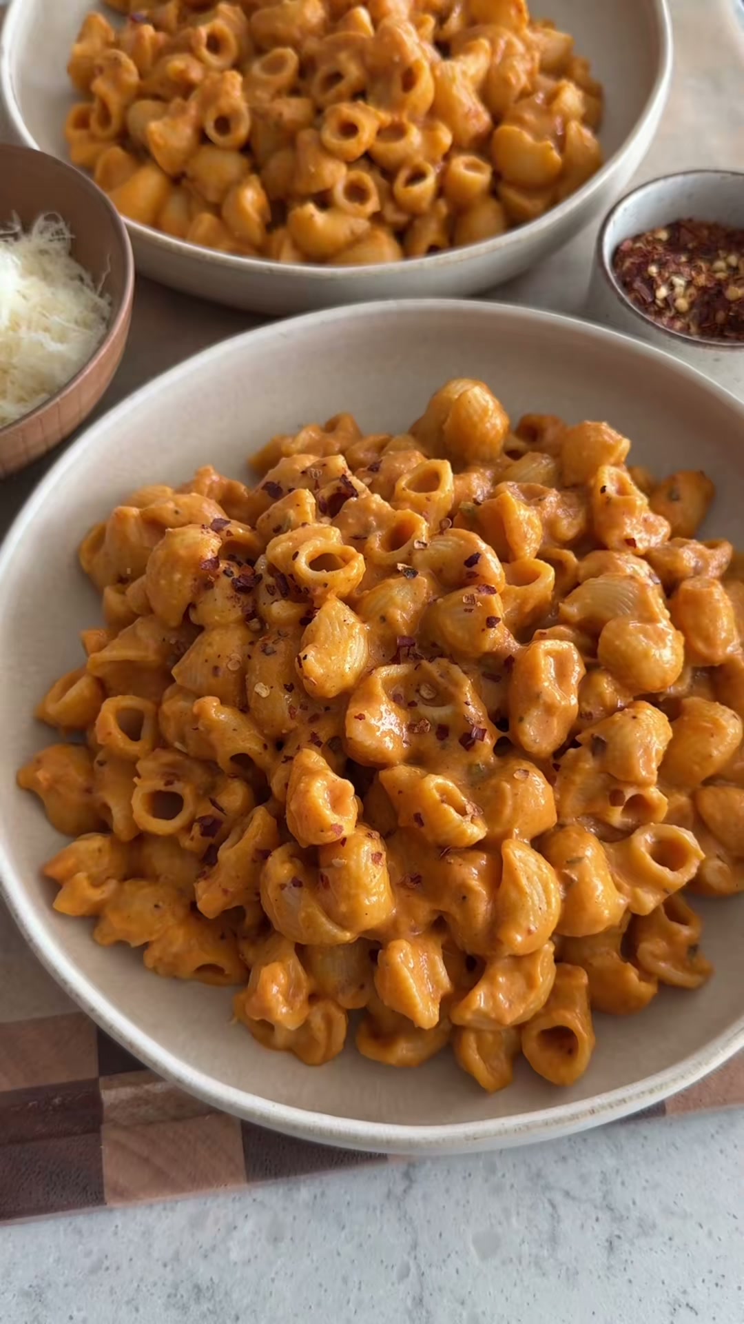 Spicy Red Lentil Pasta