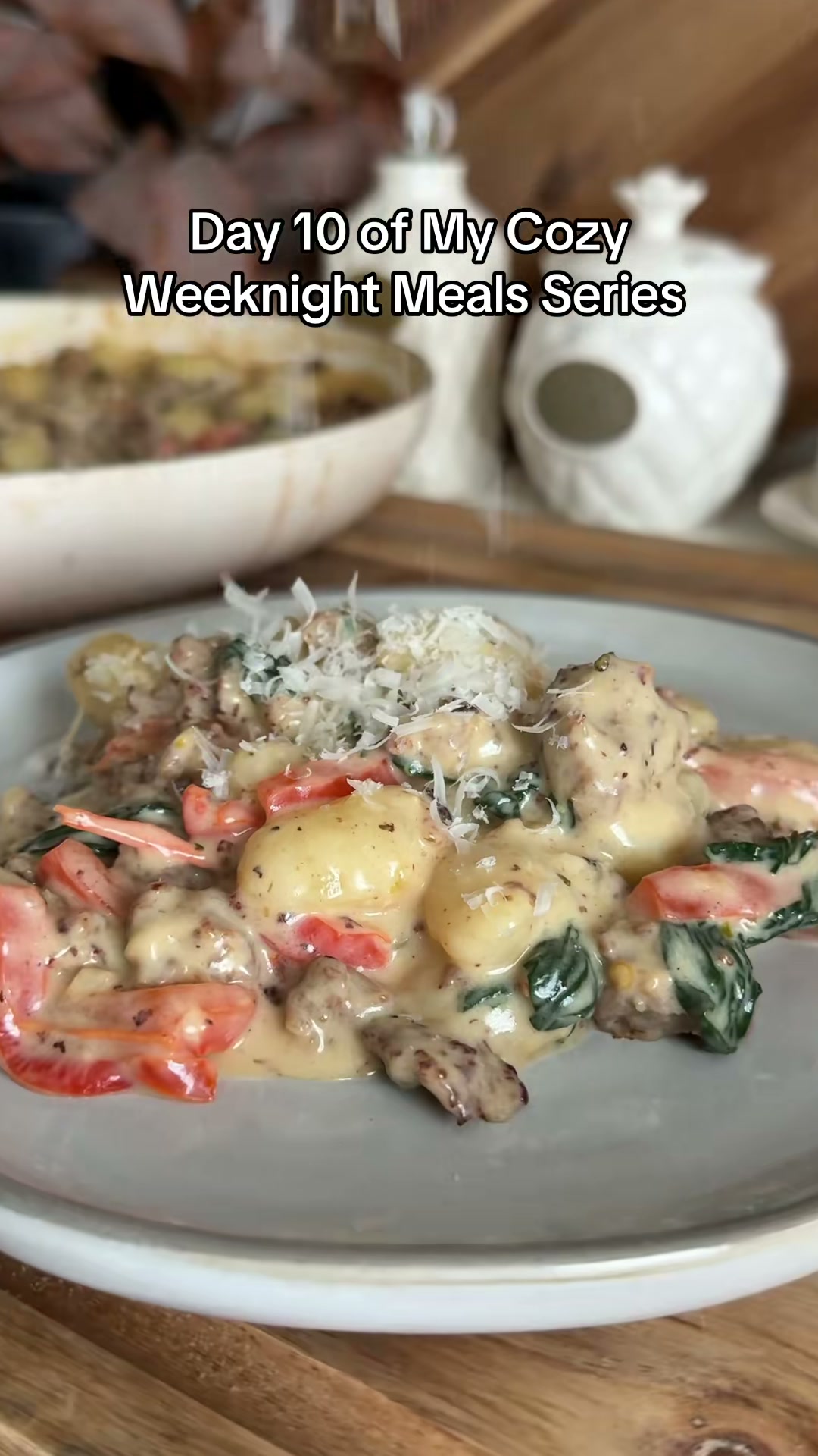 Creamy Sausage Gnocchi