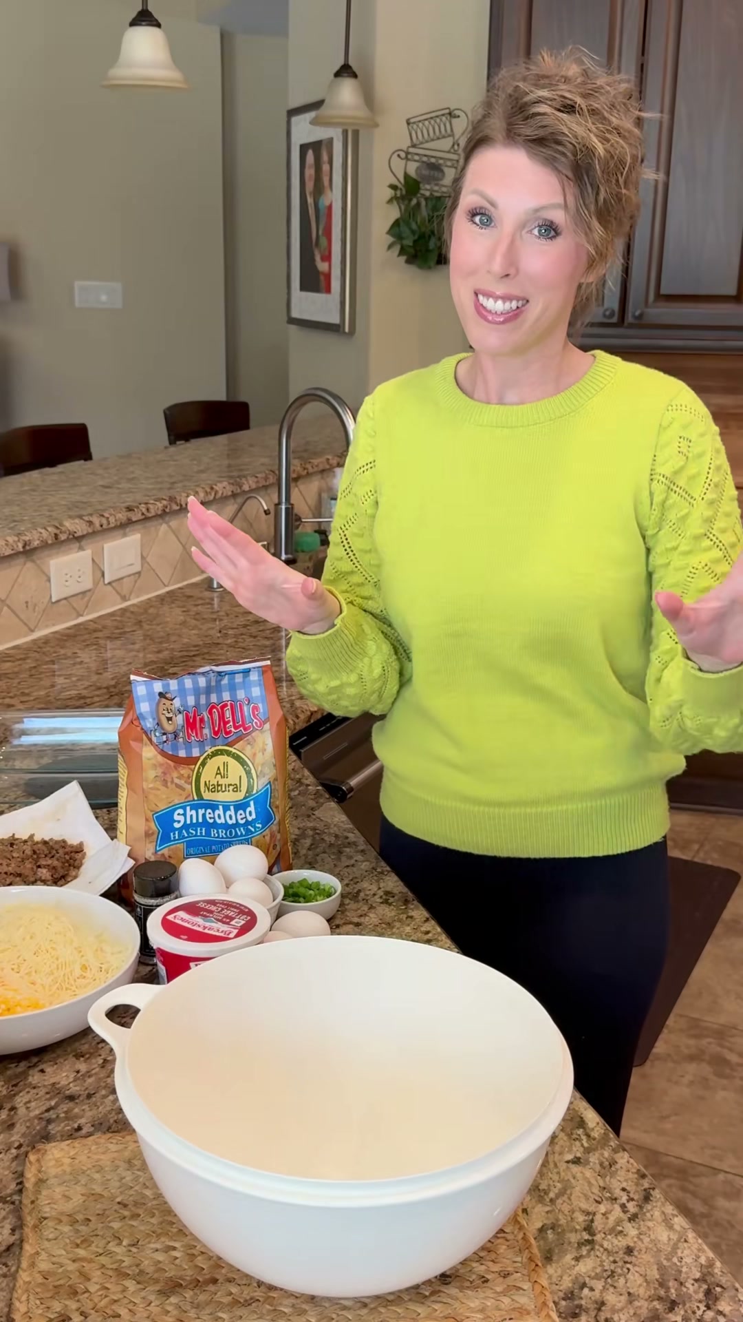 Sausage and Hash Brown Breakfast Casserole