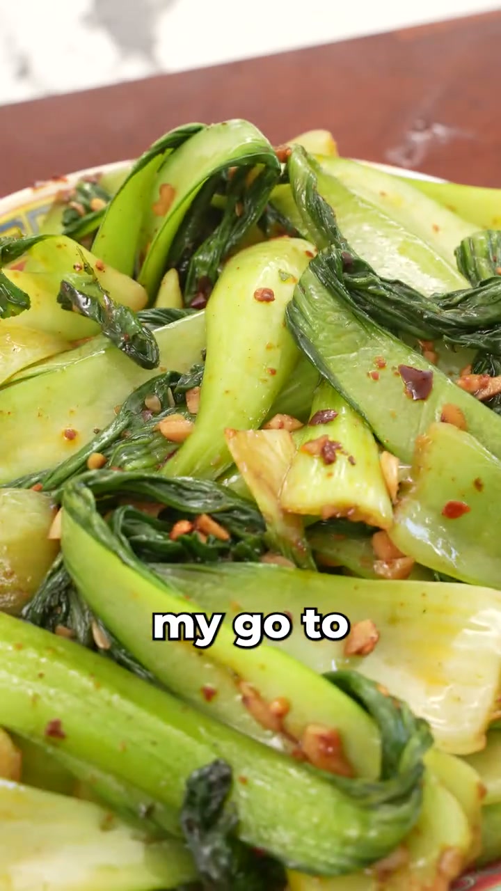 Chili Garlic Bok Choy
