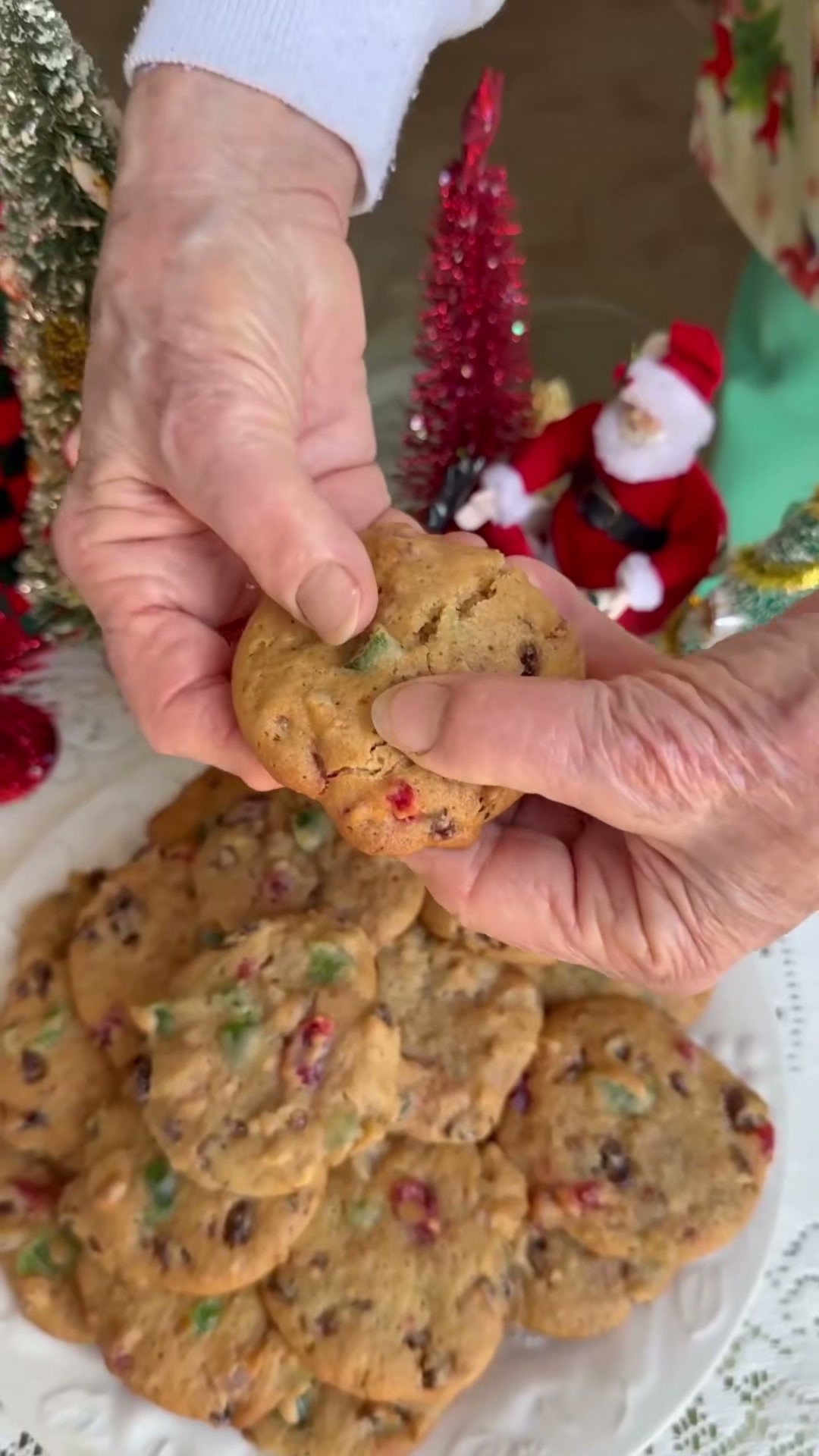 Christmas Fruitcake Cookies