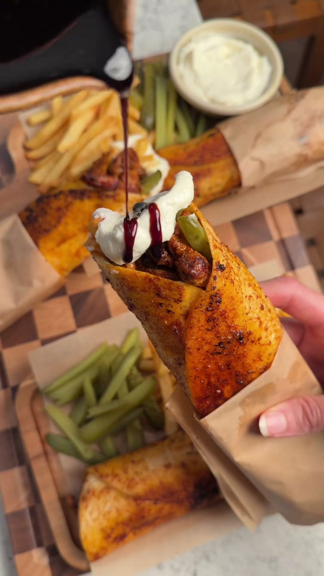 Crispy Chicken Shawarma