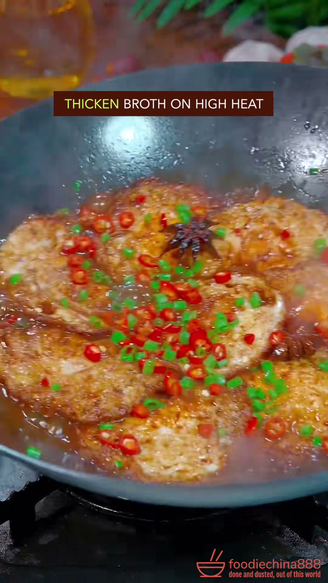 Chinese Fried Eggs in Soy Sauce