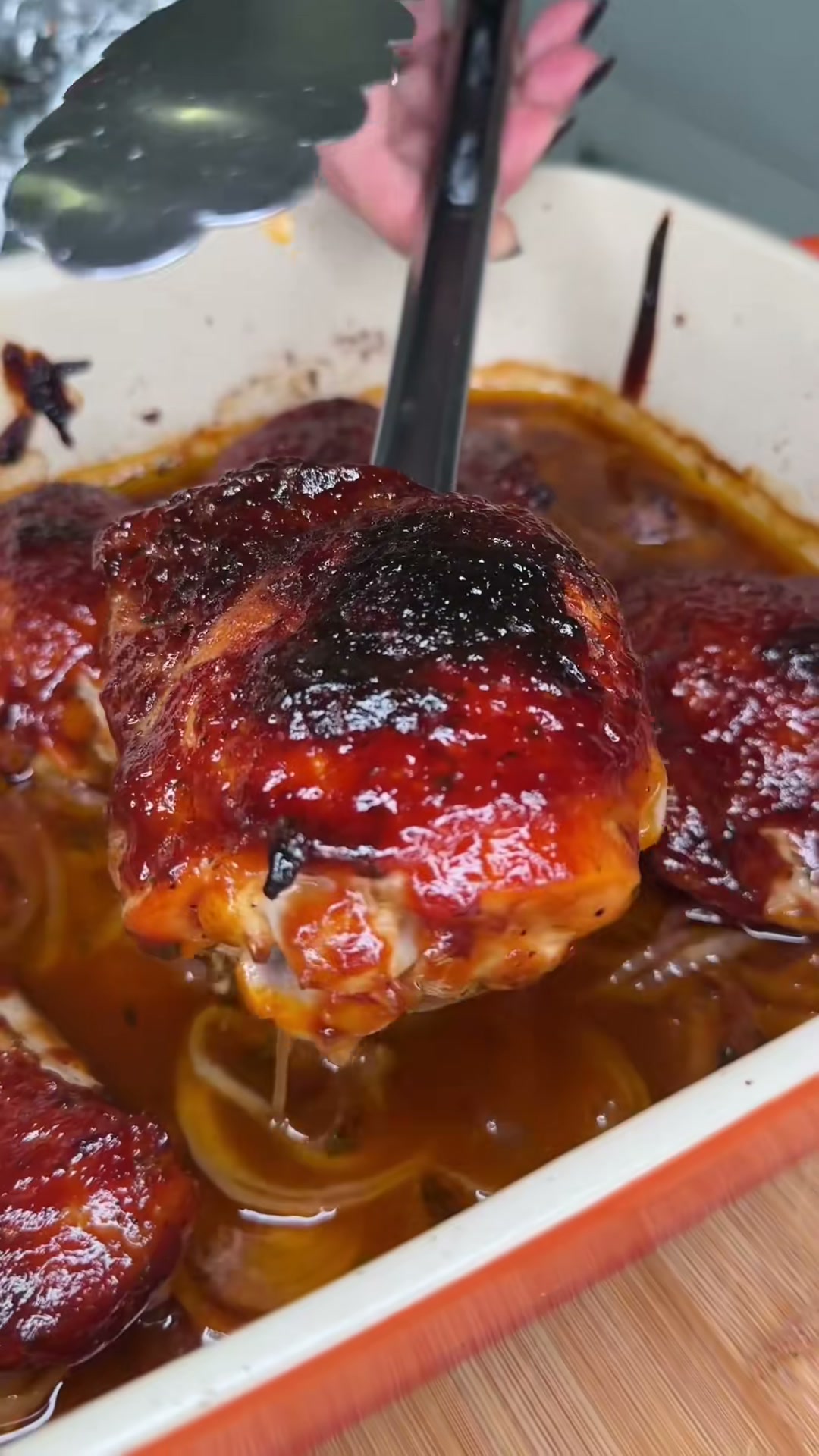 Sticky BBQ Chicken Bake