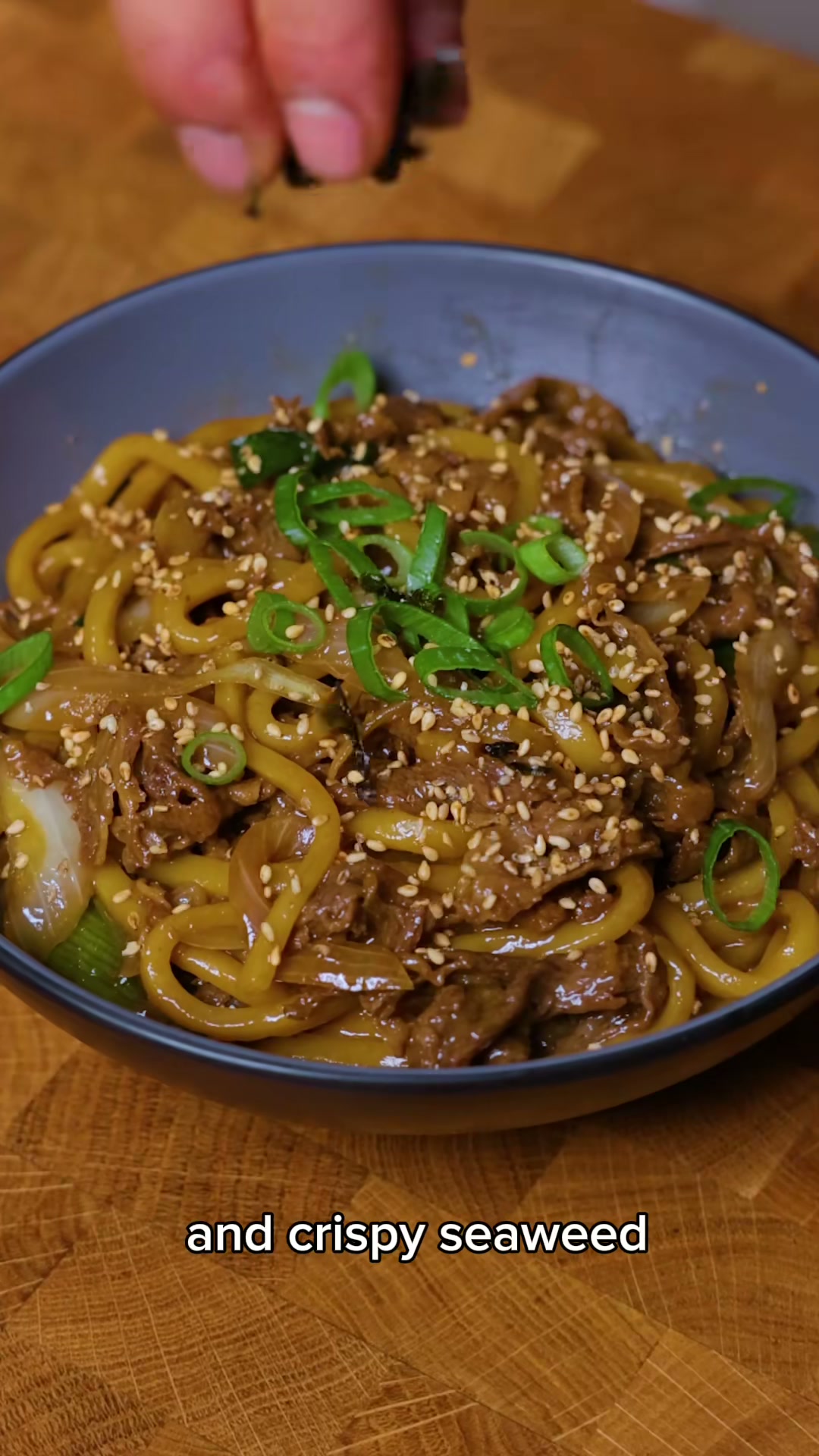Beef Yaki Udon Stir Fry