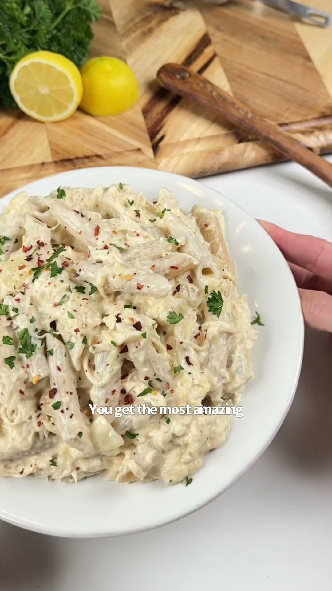 Creamy Italian Chicken Pasta