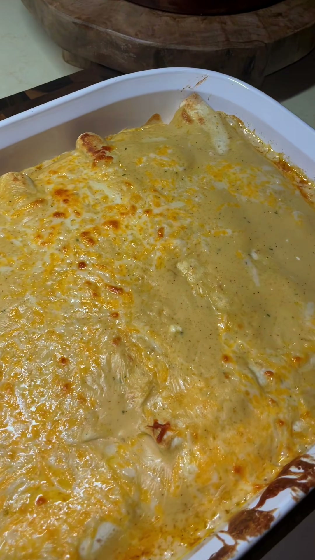 White Chicken Enchiladas